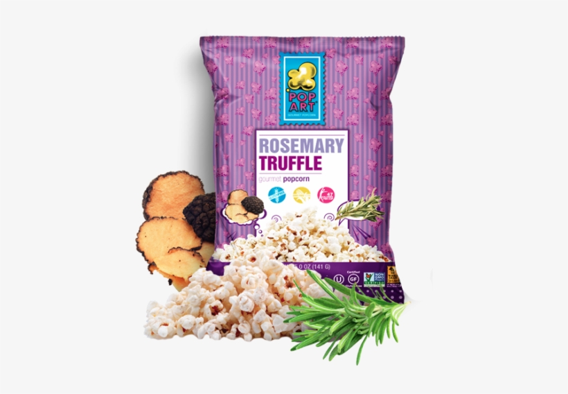 Rosemary - Pop Art Popcorn Rosemary Truffle, transparent png download