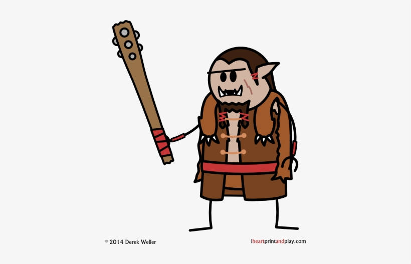Ogre Savage- Brugg V - Portable Network Graphics, transparent png download