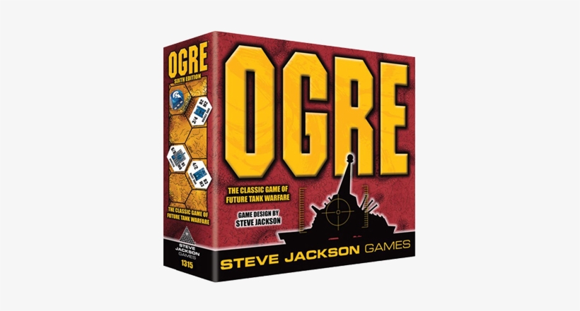 Ogre Sixth Edition - Steve Jackson Games Ogre (sixth Edition), transparent png download