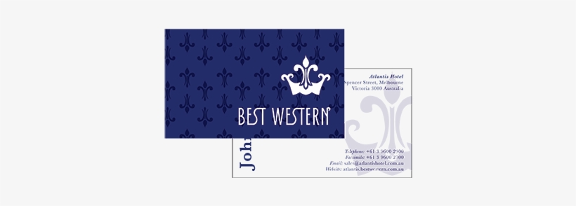 Best Western Rebrand, Business Card - Paw, transparent png download
