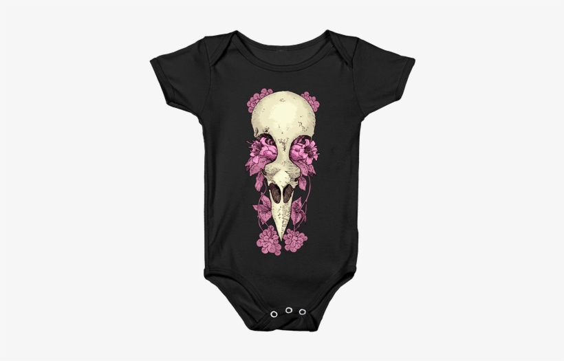Bird Skull Baby Onesy - Baby Outdoor Onesies, transparent png download