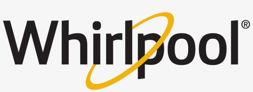 Whirlpool Brand Logo 2 Color Black Png - Whirlpool New Logo 2017, transparent png download