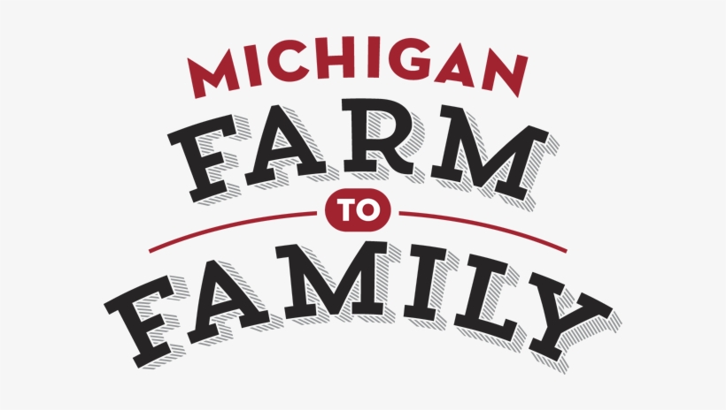Michigan Farm To Family Logo - Don't Cry Because It's Over Smile Because It Happe..., transparent png download