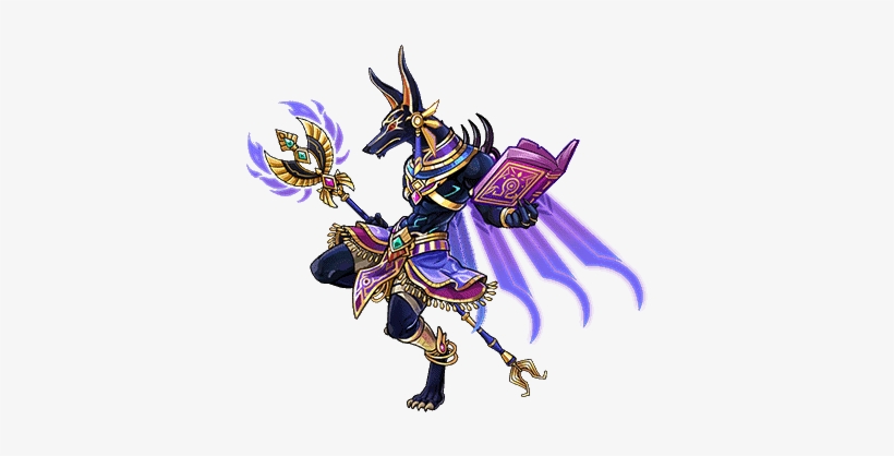 God Png Image - Unison League Monsters Anubis, transparent png download