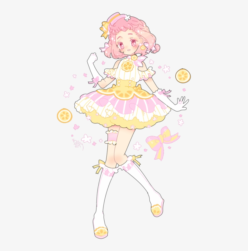 Shoujo Tv View Cotonas Pink Lemonade Refreshing - Pink Lemonade Anime Girl, transparent png download