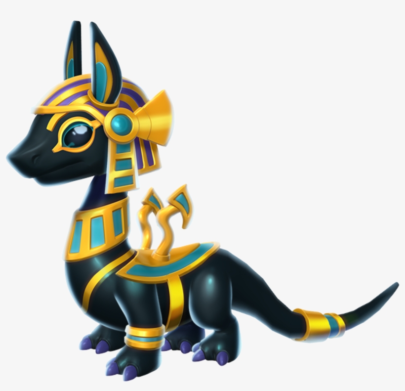 Anubis Dragon Baby - Dragon Mania Legends Anubis, transparent png download