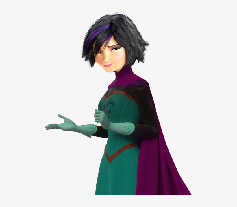 Tumblr N91qx0gvhj1thtgnuo1 540 - Big Hero 6 Go Go Tomago Short Straight Wig Black &, transparent png download