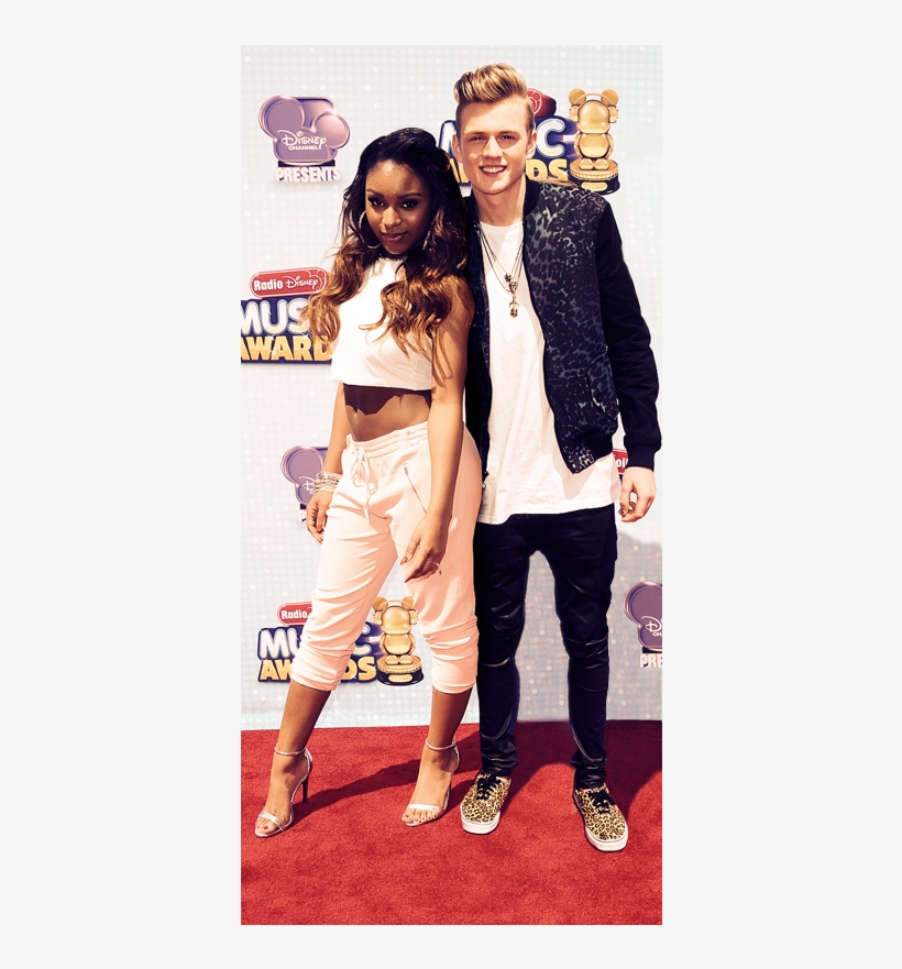 “ Normani Kordei And Tristan Evans At The 2014 Rdmas - Premiere, transparent png download