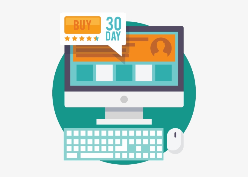 Logical Has Been Managing Paid Media Buying Since - Digital Marketing Flat Icon, transparent png download