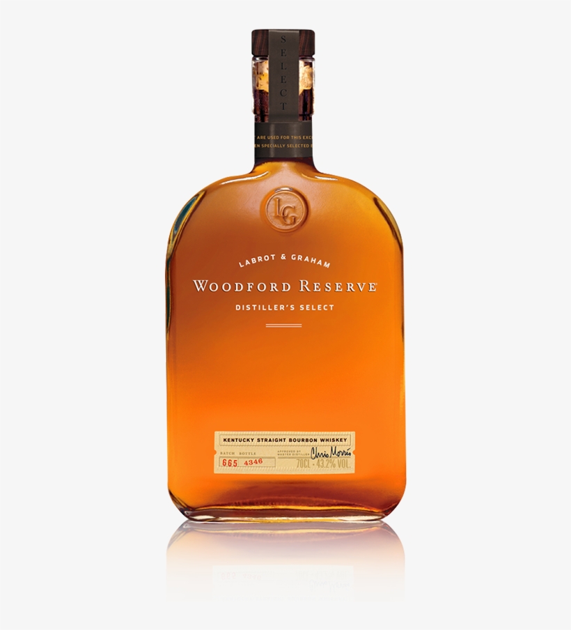 Woodford Reserve Distiller's Select And Glass - Woodford Reserve Kentucky Bourbon Whiskey, transparent png download
