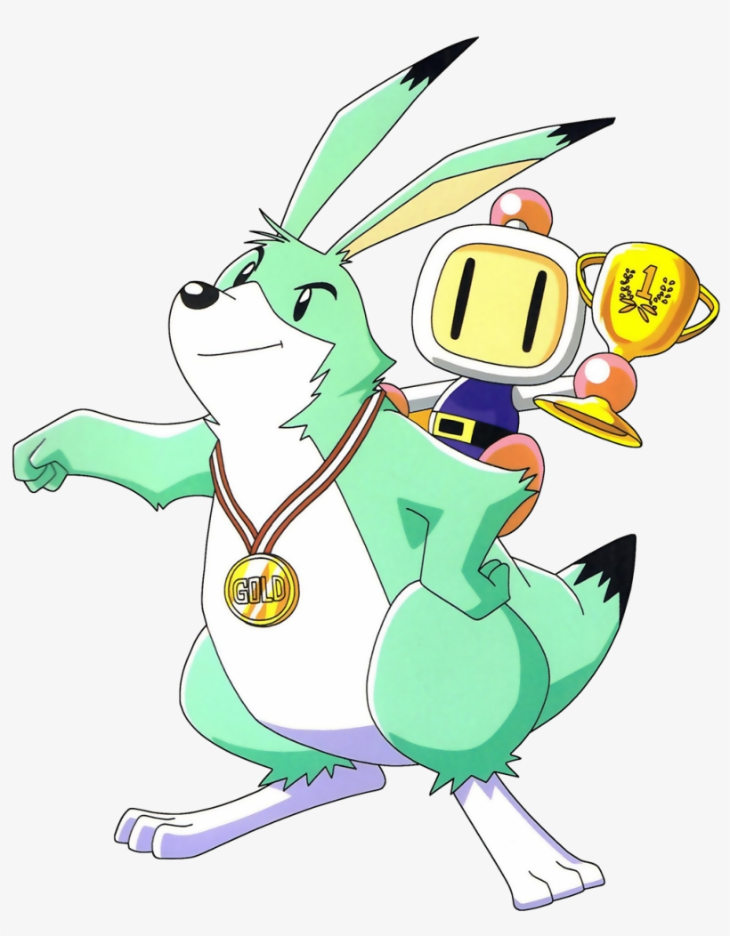 Bm-louie - Super Bomberman 5 Louies, transparent png download