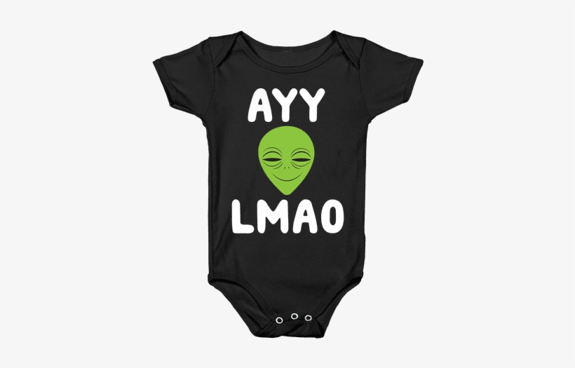 Ayy Lmao Baby Onesy - Onesie, transparent png download