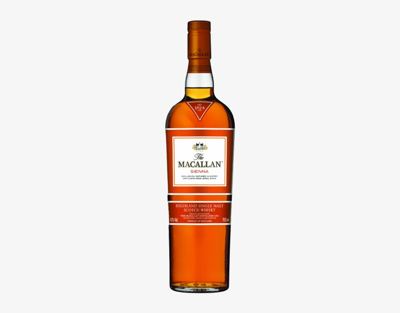The Macallan 1824 Sienna - Macallan Sienna 1824 Series, transparent png download