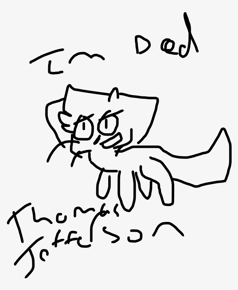 Thomas Jefferson - Cartoon, transparent png download