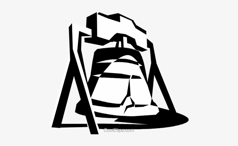 Liberty Bell Royalty Free Vector Clip Art Illustration - Library, transparent png download