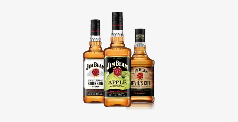 Packshot Of Jim Beam® Bottles - Jim Beam Apple 700ml, transparent png download