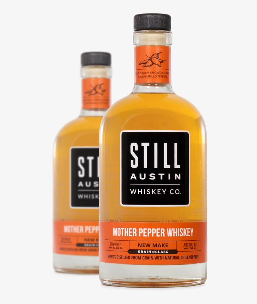 Mother Pepper Whiskey Bottles - Still Austin Whiskey Co., transparent png download