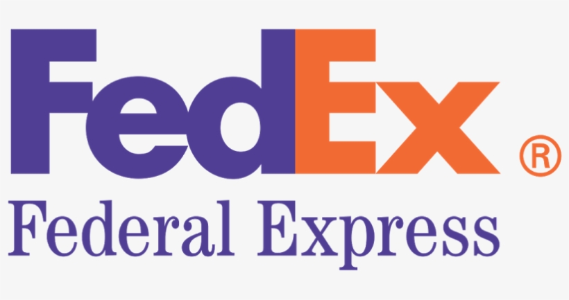 Fedex Logo - Fedex Federal Express Logo, transparent png download