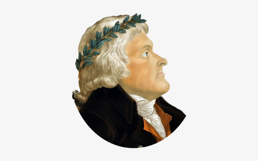 Painting President Thomas Jefferson - President Thomas Jefferson, transparent png download