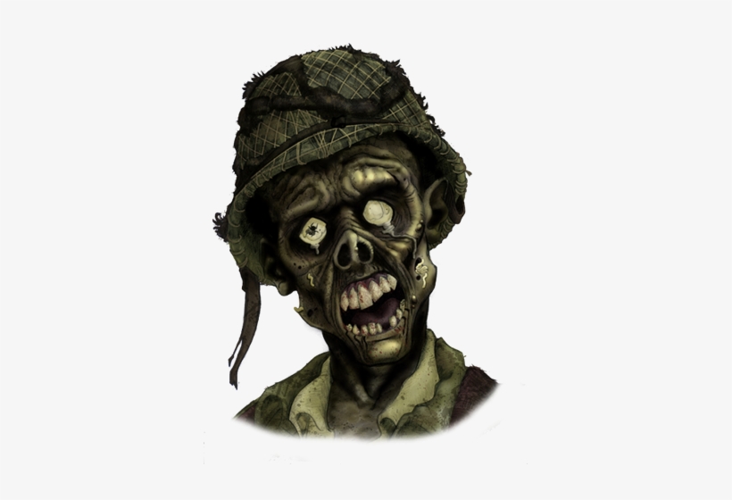 Zombie-137 - Undead Soldier Ww2, transparent png download