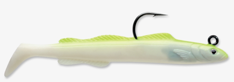 Storm Wildeye Live Sand Eel Chartreuse Glow 6" X 7/8 - Storm Wildeye Live Sand Eel 6-inch Fishing Lures (3-pack), transparent png download