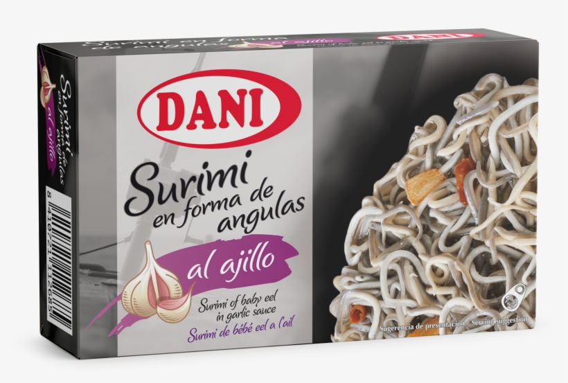 Surimi Of Baby Eel In Garlic Sauce 110g - Conservas Dani, transparent png download