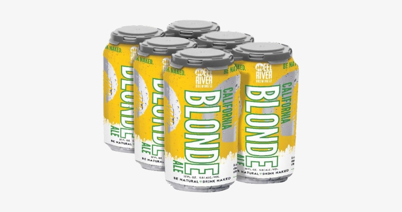 Eel River Brewing Organic Blonde Ale - Eel River Blonde Png, transparent png download