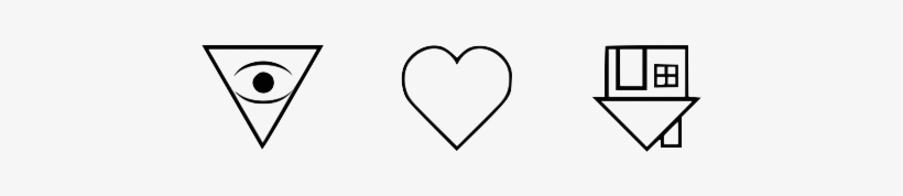 Tumblr Mouf6hy4ce1s6294bo1 500 494×495 Pixel Line Art, - Simbolos De The Neighbourhood, transparent png download