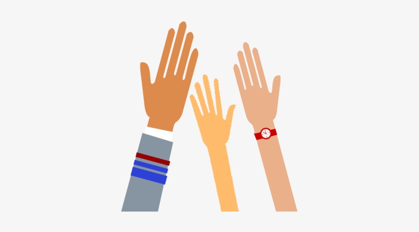 Illustration Of Hands - Employee Illustration Png, transparent png download