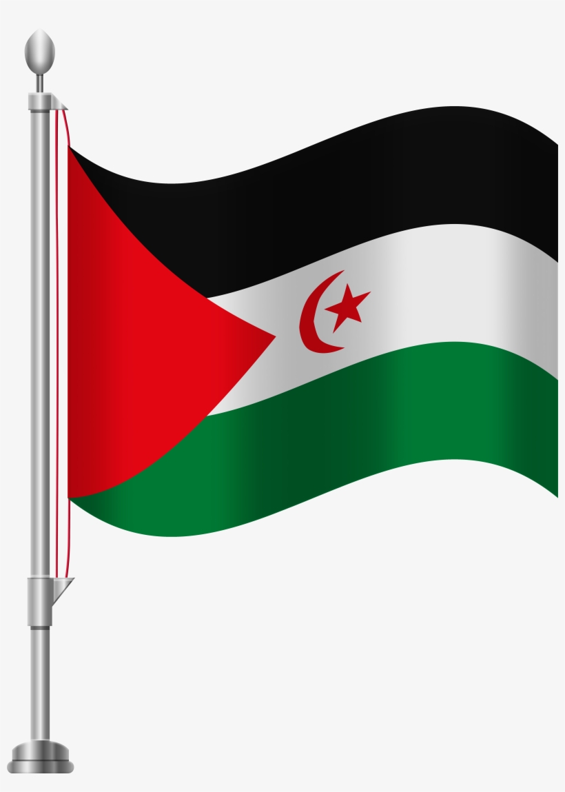 Western Sahara Flag Png Clip Art, transparent png download