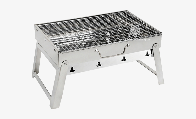 Stainless Steel Bbq Grill Folding Grill Portable Oven - Barbecue, transparent png download