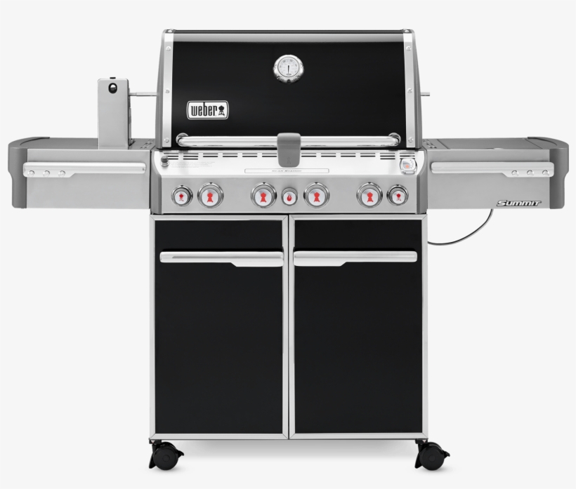 Summit® E-470 Gas Grill - Weber Summit E470 - Propane, transparent png download