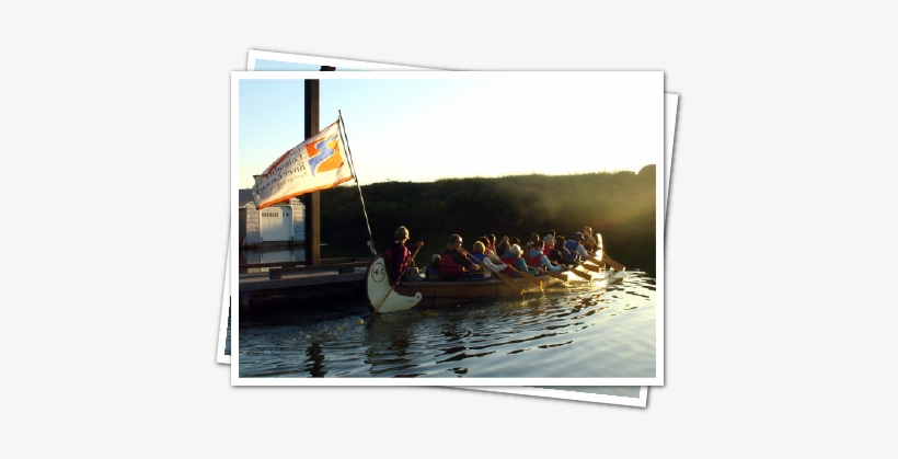 Big Canoe Paddle - Canoe, transparent png download