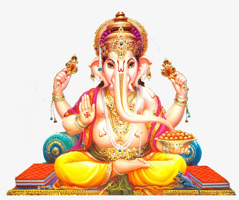 Vinayaka - Om Gan Ganpataye Namah In Hindi, transparent png download