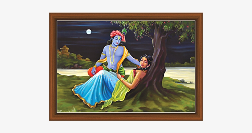 Radha Krishna Paintings - Radha Krishna, transparent png download