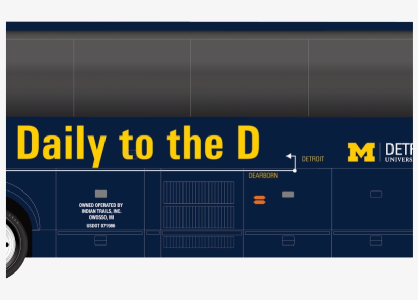 Transit From Detroit To Ann Arbor, transparent png download