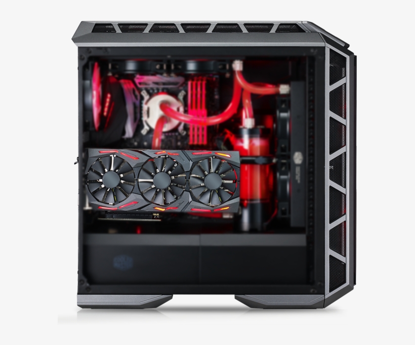 Show Off Your Graphics Card - Cooler Master Mastercase H500p Rgb Computer Case Mcm-h500p-mgnn-s00, transparent png download