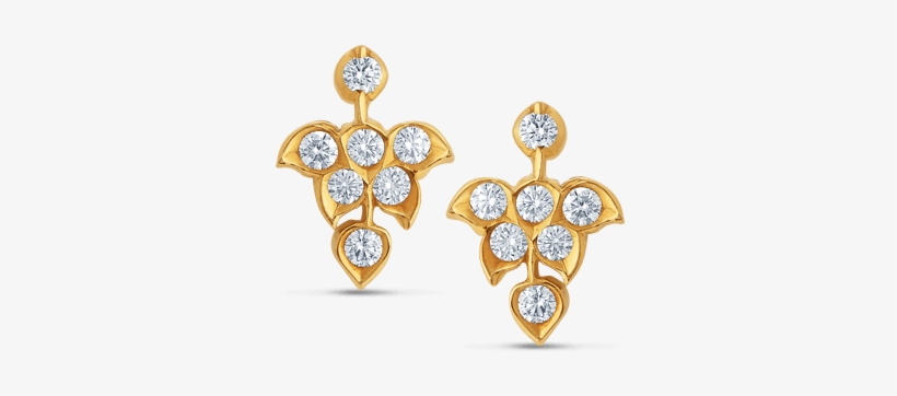 Kiran Jewels, Kiran Jewels Jewellery, Kiranjewels Jewellery, - Earrings, transparent png download