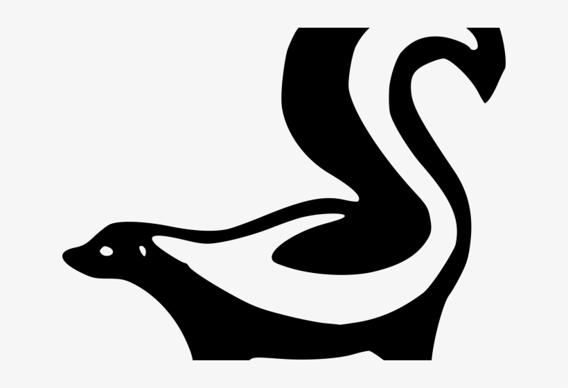 Skunk Clipart African - Skunk Clip Art, transparent png download