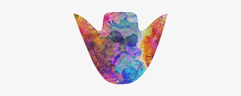 Vibrant Flower Watercolor Women's Unusual Slip-on Canvas - Opal, transparent png download