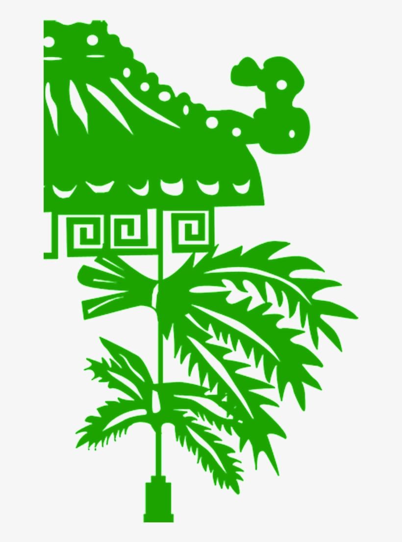 Beautiful Festival Red Paper-cut Painting High Definition - 端午 节 快乐, transparent png download