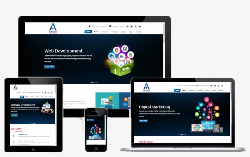 Web Design Services In Hyderabad - Web Design Service, transparent png download