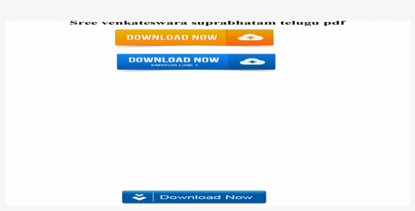 Sree Venkateswara Suprabhatam Telugu Pdf - Stotra, transparent png download
