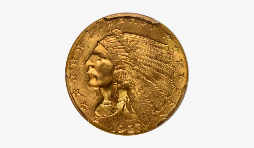 50 Indian Gold Quarter Eagles - Counterfeit $3 1857 Gold, transparent png download