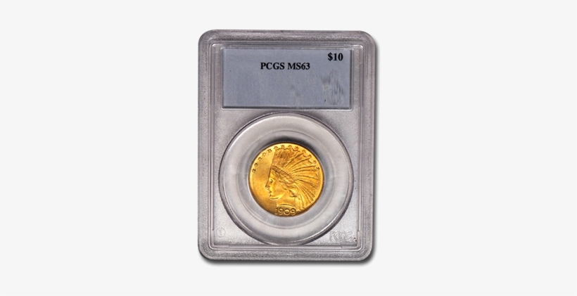 $10 Indian Head Gold Coins Ms - Indian Head Gold Pieces, transparent png download