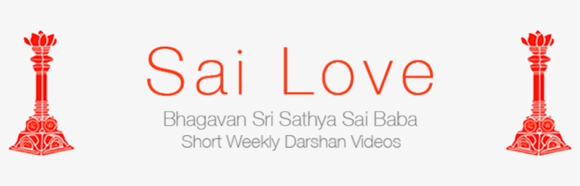 Sai Love 227 Sai Geeta & Inner Temple Dasara - Black Letter, transparent png download