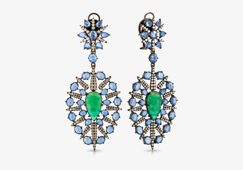 Our Collection - - Damen Wenz Ohrringe Mit Smaragd, transparent png download
