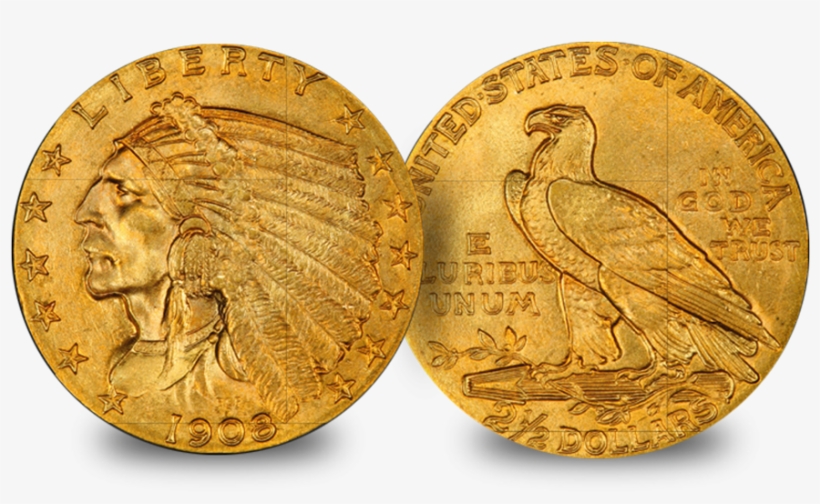 The Indian Head Gold Dollar 3 Coin Type Set - Monete D Oro Turche, transparent png download