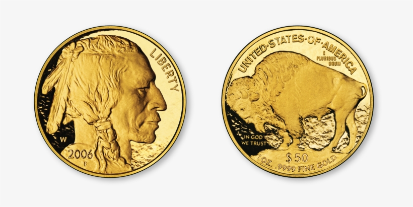 American Buffalo Gold Coin - Gold American Buffalo Graded, transparent png download