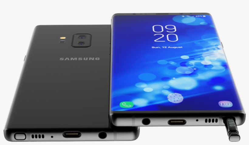 24f - Galaxy Note 9 Purple, transparent png download